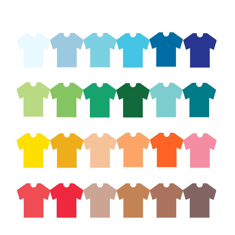 elegir colores para la ropa masculina